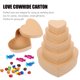 thumbnail image 5 of EeaseMX 5 unids en forma de amor caja de caramelo bocadillos de almacenamiento contenedor adorable regalo envasado caja de envasado, 5 of 8