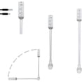 thumbnail image 2 of Genérico Extensor de Toma Corriente con USB A C y 2 Tomas rotatorio 180 se extiende 22 30 Pulgadas para dif ciles alcanzar detr s sof mesitas Noche escritorios EST ndar Estunidense, 2 of 3