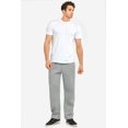 thumbnail image 4 of Knocker Men's Heavyweight Open Bottom Fleece Lounge Sweatpants with Side Pockets, 4 of 4
