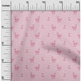thumbnail image 2 of oneOone Silk Tabby Light Pink Fabric Animal Sewing Fabric By The Yard Printed Diy Clothing Sewing Supplies 42 Inch Wide, 2 of 5