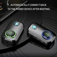 thumbnail image 2 of Visland 2 in 1 Wireless Bluetooth-compatible Audio Adapter V5.0 Bluetooth-compatible Receiver Transmitter for Cars TVs Speakers, 2 of 7
