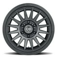 thumbnail image 2 of 17x8.5 Icon Alloys Recon SLX Satin Black Wheel 5x4.5 (0mm) Fits select: 2002-2005 JEEP LIBERTY, 1997-2006 JEEP WRANGLER / TJ, 2 of 3
