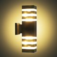 thumbnail image 5 of Aluminum and Down Wall Lamp E27 Garden Exterior Lighting Sconce Corridor Porch Lights IP65 Waterproof 3000K, 5 of 9