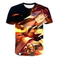 thumbnail image 1 of Camisetas Demon Slayer para bebé (niño o niña), camisetas de manga corta, novedad de verano, camisetas con estampado 3D, disfraces, camisetas de cuello redondo de Anime, ropa 10T Gao Jinjia LED, 1 of 2