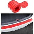 thumbnail image 1 of Yazoeia Car Rear Bumper Protector Guard, Auto Scratch-Resistant Rubber Trunk Door Entry Guard Accessory, Universal Non-Slip Vehicle Trunk Door Sill Protector for Most SUV (41"×3.5", Red), 1 of 6