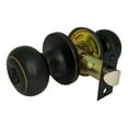 thumbnail image 4 of HighQuality Door Knob Privacy Lock Interior Bathroom Bedroom Oiled Rubbed Bronze, 4 of 11