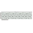 thumbnail image 3 of Christmas Sofa Upholstery Fabric by the Yard, Deer in the Winter Forest Happy New Year in Woodland Trees Graphic Art, Decorative Fabric for DIY and Home Accents, Dust Grey Pale Taupe by Ambesonne, 3 of 5