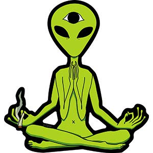 Alien Sticker Stickers Paper etna.com.pe