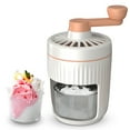 thumbnail image 2 of Maker Shaved Ice Machine - Hand Crank Slushie Maker Machine with Free Ice Cube Tray Portable Snow Cone Machine with Stainless Steel Blades for Ice Cream / Snowcone, 2 of 7