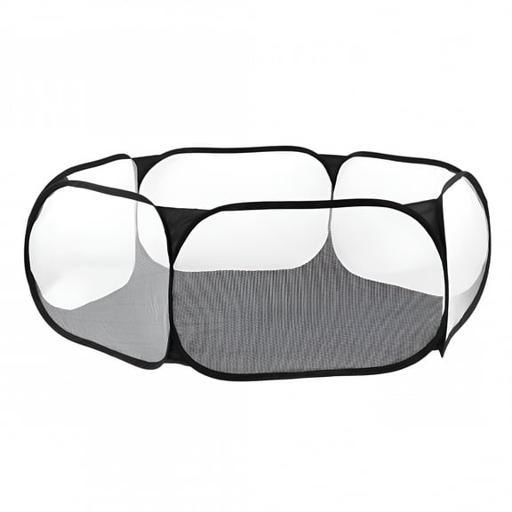 XIBUFE Foldable Pool Float Storage Organizer, Mesh Container for Beach & Backyard