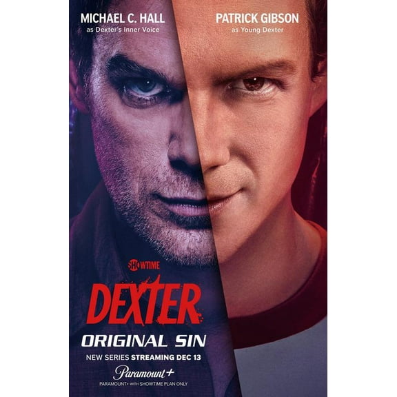 Dexter: Original Sin 2024 Movie Posters for Boys & Girls Bedroom Decor Wall Art Print Gift Poster (12x18inch,30x46cm), Unframed