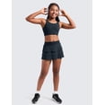 thumbnail image 3 of CRZ YOGA Girls Butterluxe Longline Sports Bra Yoga Athletic Casual Tops U Back Kids Teen, 3 of 5