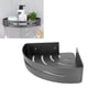 thumbnail image 3 of Estante De Esquina Gris, Estante De Almacenamiento Triangular De Aluminio, Organizador, Accesorio De, 3 of 7