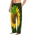 thumbnail image 2 of Kll Mens Pajama Pants For Men,Mens Lounge Pants,Funny Gifts For Men,Men'S Pajama Bottoms-Sunflower3, 2 of 9