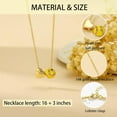 thumbnail image 5 of Softball/Soccer/Volleyball/Basketball Necklace for Women, Sports Accessories Jewelry Gift for Lovers 16+3 Inches, 5 of 5