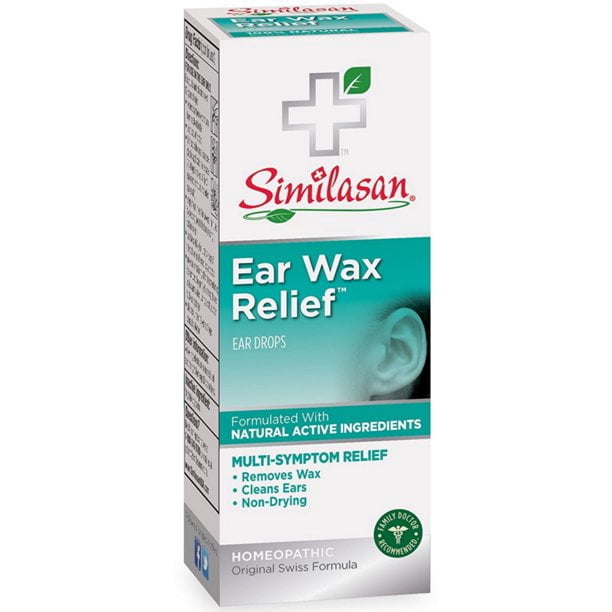 Similasan Ear Wax Relief Multi-Symptom Drops Swiss Formula, 0.33 oz, 6-Pack