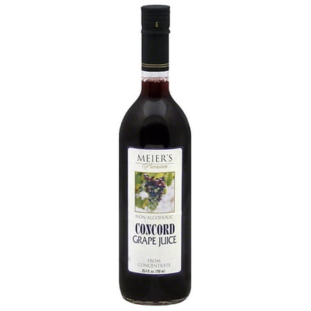 Meier s Premium Concord Grape Juice  25.4 fl oz  (Pack of 12)