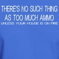 thumbnail image 3 of CafePress - No Such Thing As Too Much Ammo Dark T Shirt - Men's Classic Graphic Cotton T-Shirt, 3 of 4