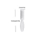thumbnail image 3 of 4 Pcs Handle Grip Nail Brush, Hand Fingernail Cleaner Brush Manicure Tools Scrub Cleaning Brushes Kit for Toes and Nails (Random Colors), 3 of 5
