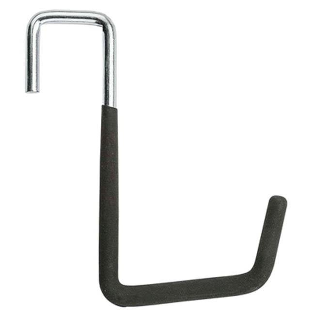 N112030 6 in. Large Rafter Hook Black