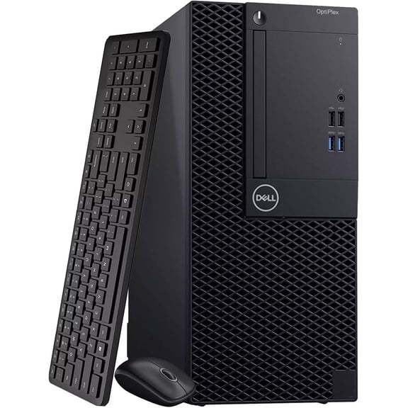 Restored Dell Optiplex Tower Desktop Computer PC - Intel Core i5-9500 9th Gen 3.0GHz - 16GB DDR4 RAM - 512GB SSD - Wireless Keyboard & Mouse - Built-in WiFi - Window 11 Pro (Refurbished)