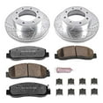 thumbnail image 3 of PowerStop Front Z36 Truck & Tow Carbon-Fiber Ceramic Brake Pad and Drilled and Slotted Rotor Kit Fits: FORD Select Models K5412-36, 3 of 9