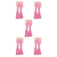 thumbnail image 3 of Baohd Pantalon Femme Extensible Grand Application Plusieurs Tailles Disponibles Taille Haute Rose P 5ensemble, 3 of 6