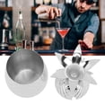 thumbnail image 1 of Tasse à Boire 500ml, Gobelet en Acier Inoxydable pour Bar Fête, Réutilisable, Facile à Utiliser, Verre Décoratif Polyvalent avec Couvercle, 1 of 7