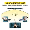 thumbnail image 4 of 60 70 80 90 100 110 Inch Tripod Projector Screen W/ Stand 16:9 4K HD Portable Home Cinema for Indoor Outdoor Projection ,Long Lasting, 4 of 7