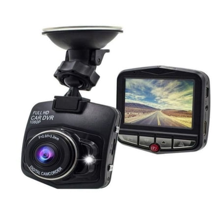 Dashcam Car Camera with 2.4" LCD Screen, 1080P HD Car Automotive Dash Cam Front Rear Dashboard Camera Driving Recorder WDR for Car Truck SUV, Night Vision, Loop Recording, Motion Detection, G-sensor
