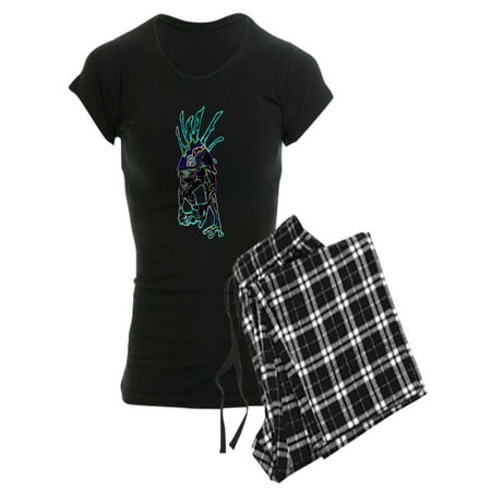 

CafePress - Neon Murloc Pajamas - Women s Dark Pajamas