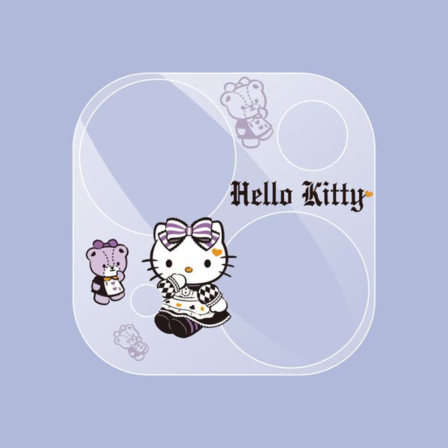 Protector de lente de cámara de película de vidrio de Hello Kitty para Iphone 14 Plus 13 12 Mini 11 Pro Max, Kuromi de dibujos animados, Cinnamoroll, cubierta de lente completa