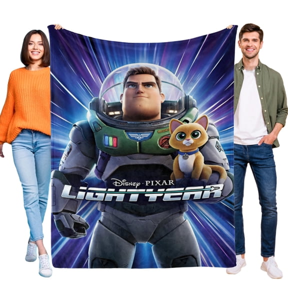 Lightyear Throw Blanket Gifts for Fans Lover Girls Boys Women Present Hoodie Him Bed 60"x80"