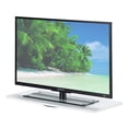 thumbnail image 2 of Convenience Concepts Designs2Go XL Single Tier Swivel in Black Wood Finish, 2 of 3
