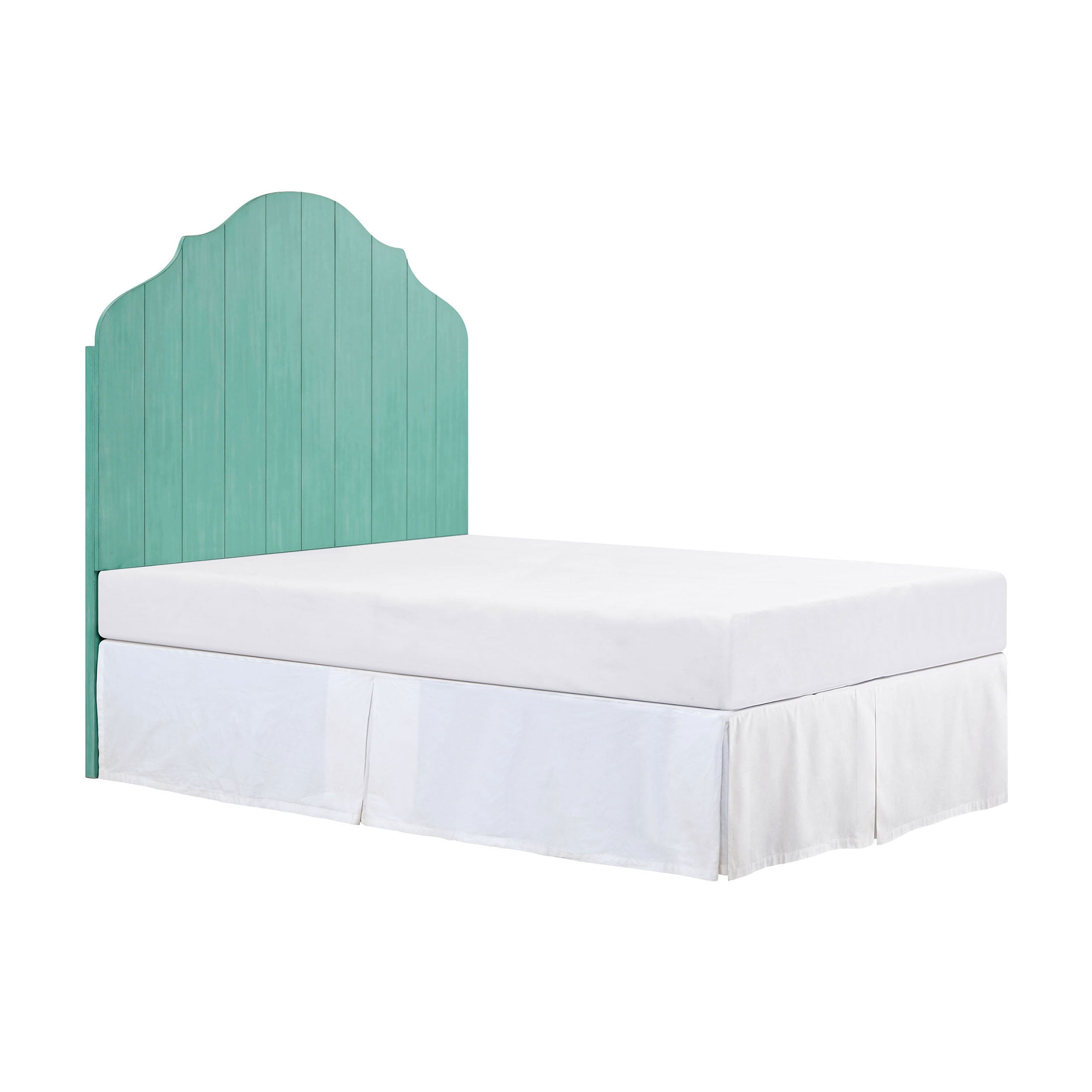 The Pioneer Woman Queen Headboard Made With Solid Wood Frame, Teal