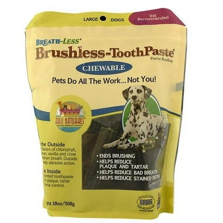 UPC: 0632634400033 | Ark Naturals Breathless Brushless Toothpaste for Large Dog – 18oz