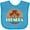Turquoise, variant on Inktastic Bermuda Vacation Trip Boys or Girls Baby Bib