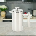thumbnail image 4 of French Press Coffee Maker, Double Insulated 350ml Press Coffee Pot  for Home, 4 of 7