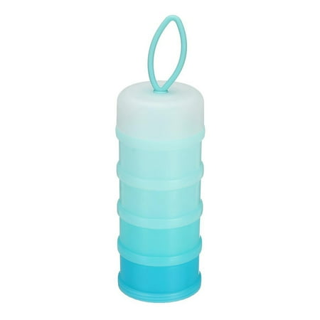 4 Layer Detachable Baby Food Storage Box 480ml Essential Cereal Milk Powder Boxes Portable Toddle Kids Milk Container