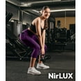 thumbnail image 5 of Capri Leggings With Side Pockets Size 8, 17" Inseam Plum Purple, 5 of 6