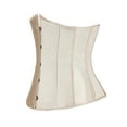 thumbnail image 4 of LELINTA Classic Corset Lace up Boned Waist Cincher Bustier Top Women's Vintage Underbust Corset Bustier, 4 of 5