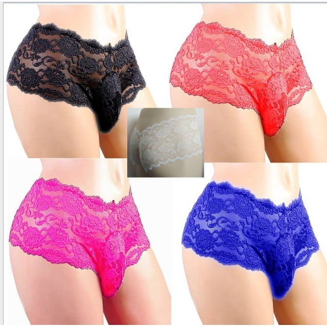 Ropa interior sexy de encaje para hombres europeos y americanos, ropa interior multifuncional adecuada para actuaciones en el escenario de discotecas