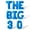 Blue, variant on Letter Balloons - THE BIG 3 0 16" Inch Alphabet Letters Foil Mylar Balloon 30th Birthday Party Banner (Gold)