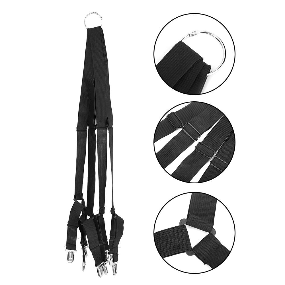 Rdeghly Bed Sheet Holder Antislip Fixing Buckle Adjustable Elastic