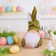 thumbnail image 5 of Easter Bunny Gnome Spring Gift, 9 Inch Easter Gnome Decoration for Home Centerpiece, Swedish Tomte Elf Plush, Cute Faceless Dwarf Ornament, 5 of 6