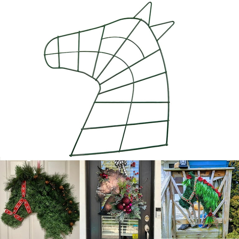 Orchip Metal Wreath Frame, Star/Heart/Moon/Triangle Wire Wreath Frames for DIY Wedding Spring or Garden Wreath, 8pcs/set, Silver
