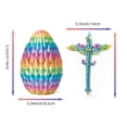 thumbnail image 4 of Huevos de dragón impresos en 3D de Toy Flavery con dragón volador de 23 cm, 4 of 7