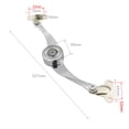 thumbnail image 2 of Bisagra de soporte para elevación de puerta de armario de muebles, ángulo de apertura de 75°/90°/110°, viene con llave hexagonal, 2 uds., 2 of 5