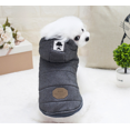 thumbnail image 3 of Ropa para mascotas, ropa para perros, otoño e invierno, ropa para mascotas, patas de perro de peluche, ropa acolchada de algodón, bigotes, pies, ropa acolchada de algodón, 3 of 4