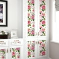 thumbnail image 6 of VEELIKE 17.7''x118'' Pink Floral Peel and Stick Wallpaper Watercolor Peonies Floral Wallpaper Self Adhesive Prepasted Flower Mural Removable Floral Contact Paper for Walls Cabinets Shelf Furniture, 6 of 8